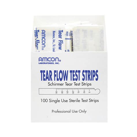 tear quality test|which test measures tear flow.